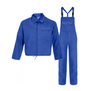 Costum salopeta cu pieptar tercot